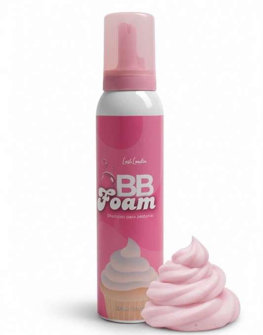 Lash Foam | Shampoo para cejas y pestañas Lashlandia